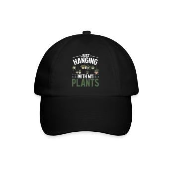 Plants and harvests Gardener I love my garden - Baseball Cap - black/black - Front