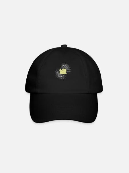 Escargot - Casquette classique - noir/noir