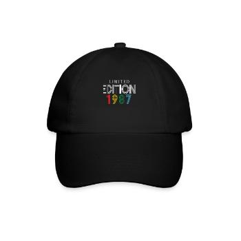 Limited Edition 1987 - Baseballkappe - Schwarz/Schwarz - Vorne
