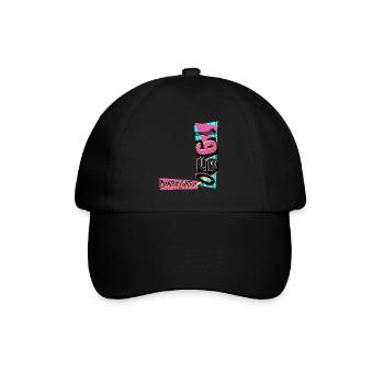 Limited Edition 1990 Baujahr 1990 80er 90er Jahre - Baseballkappe - Schwarz/Schwarz - Vorne
