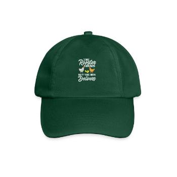 Poulet - Casquette classique - vert bouteille - Devant