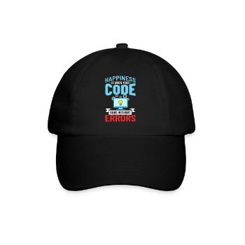 Software Development Software Developer Developer - Baseball Cap - black/black - Front