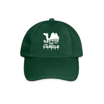 Dites oui aux chameaux - Casquette classique - vert bouteille - Devant
