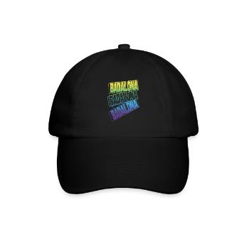 Badalona Espagne City Font Skyline Vacances - Casquette classique - noir/noir - Devant