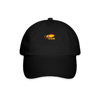 Spain - Baseball Cap - black/black - Front