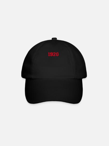 1920 1920 1920 - Baseballkappe - Schwarz/Schwarz