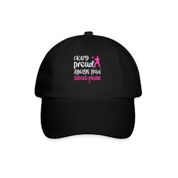 Taekwondo Grand-mère Fière Taekwondo Grand-mère Cadeau - Casquette classique - noir/noir - Devant