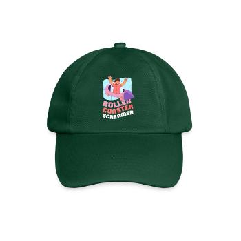 Montagnes russes Screamer Roller Coaster - Casquette classique - vert bouteille - Devant