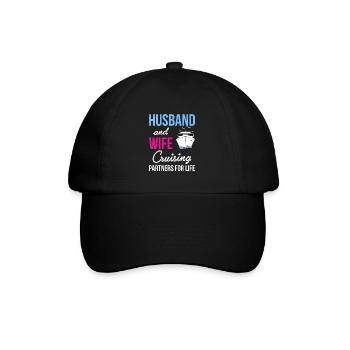 Mari & Femme Partenaires de Croisière Pour La Vie Chemise - Casquette classique - noir/noir - Devant