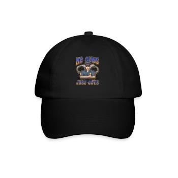 Blue Line Design for a Police Officer - Baseball Cap - black/black - Front