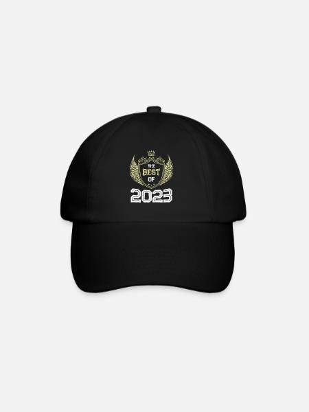 2023 best of - Baseballkappe - Schwarz/Schwarz