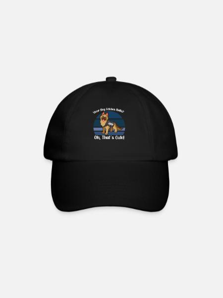 Bureau de police des policiers - Casquette classique - noir/noir