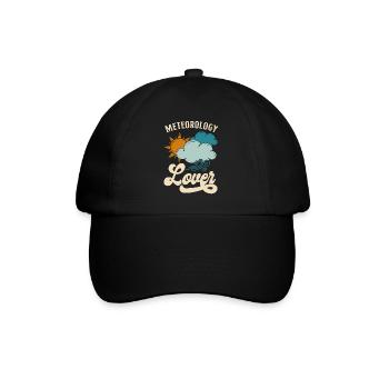 Meteorologist Weather Forecast - Baseball Cap - black/black - Front