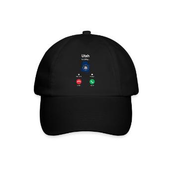 Utah - Casquette classique - noir/noir - Devant