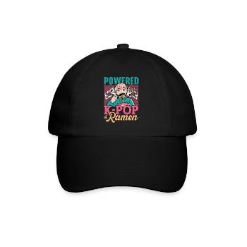 KPop Fashion Design pour un fan de bol de nouilles Ramen - Casquette classique - noir/noir - Devant
