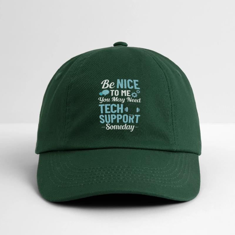 Tech Support IT Technical Assistance Helpdesk Baseball Cap