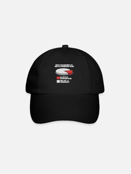 Lustige Archäologen-artefakt-archäologie - Baseballkappe - Schwarz/Schwarz