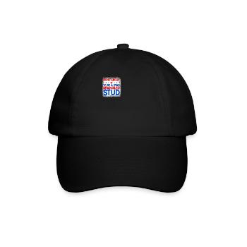 H�chstwahrscheinlich ein Star Spangled Stud 4. Jul - Baseballkappe - Schwarz/Schwarz - Vorne