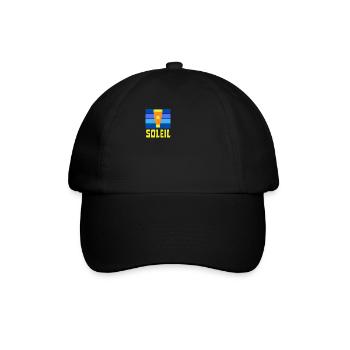 soleil crème solaire été bronzé - Casquette classique - noir/noir - Devant