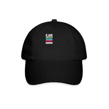 Drapeau du Daghestan - Casquette classique - noir/noir - Devant