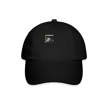 Super Karateka - idee cadeau karate - Casquette classique - noir/noir - Devant