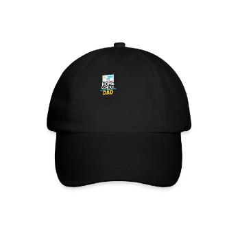 Homeschooling Papa Fête des pères Homeschool Père - Casquette classique - noir/noir - Devant