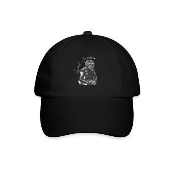 Speed Junkie - Baseballkappe - Schwarz/Schwarz - Vorne