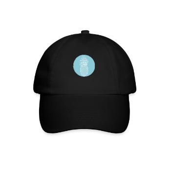 Pineapple - Baseball Cap - black/black - Front