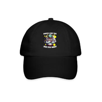 Astronaute Astronomie Système Solaire Espace Enfants - Casquette classique - noir/noir - Devant