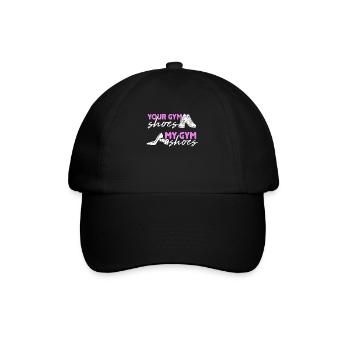 Ballet Ballerine Pole Dancer Line Dance Tap Dance - Casquette classique - noir/noir - Devant