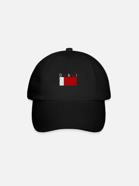 Dubai Flag United Arab Emirates UAE - Baseball Cap - black/black