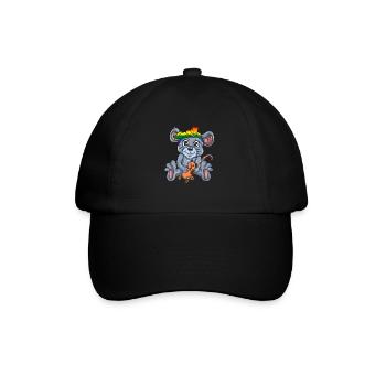 Souris Cadeau Souris Enfants Hommes Souris Conseils - Casquette classique - noir/noir - Devant