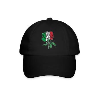 Drapeau Rose Mexicain Drapeau Cadeau - Casquette classique - noir/noir - Devant