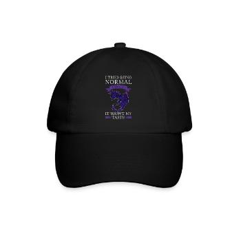 Dragon Dragon Mythical Creature Gift - Baseball Cap - black/black - Front