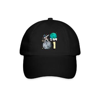 Je suis 1 chambre astronaute enfant Moon Walker 1. - Casquette classique - noir/noir - Devant