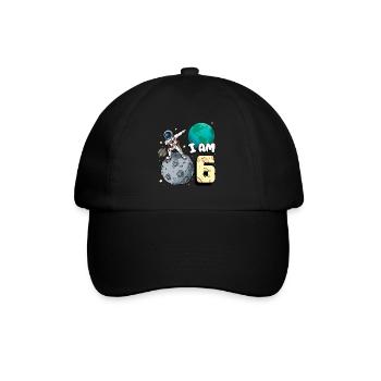 Je suis astronaute de 6 pièces enfant Moon Walker 6. - Casquette classique - noir/noir - Devant