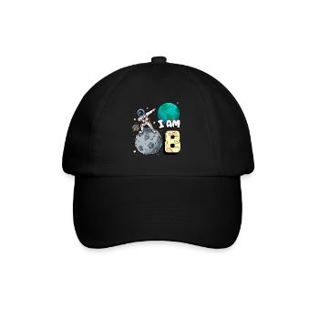 Je suis astronaute de 8 chambres enfant Moon Walker 8. - Casquette classique - noir/noir - Devant