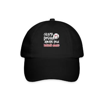 Memaw Grand-mère du joueur de baseball Baseball Memaw - Casquette classique - noir/noir - Devant
