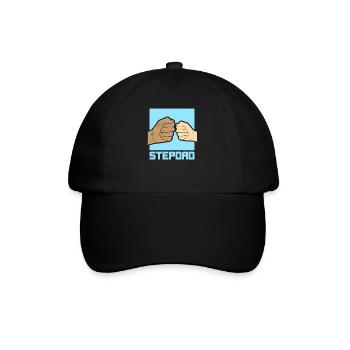 Beau-père Beau-père Beau-père Fête des pères - Casquette classique - noir/noir - Devant