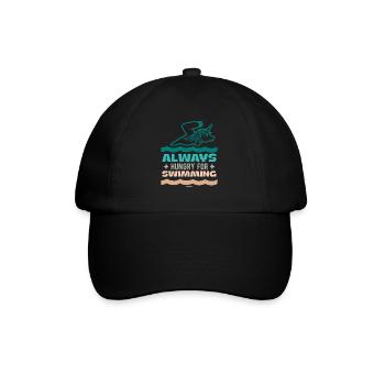 Nager - Casquette classique - noir/noir - Devant