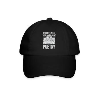 Poésie Slam Poésie Poésie Poète Poète Cadeau - Casquette classique - noir/noir - Devant
