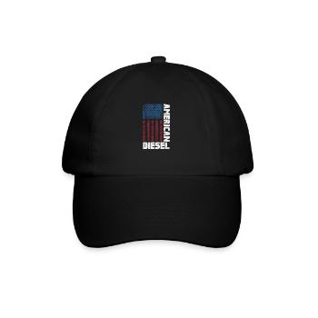 Diesel Amérique - Casquette classique - noir/noir - Devant