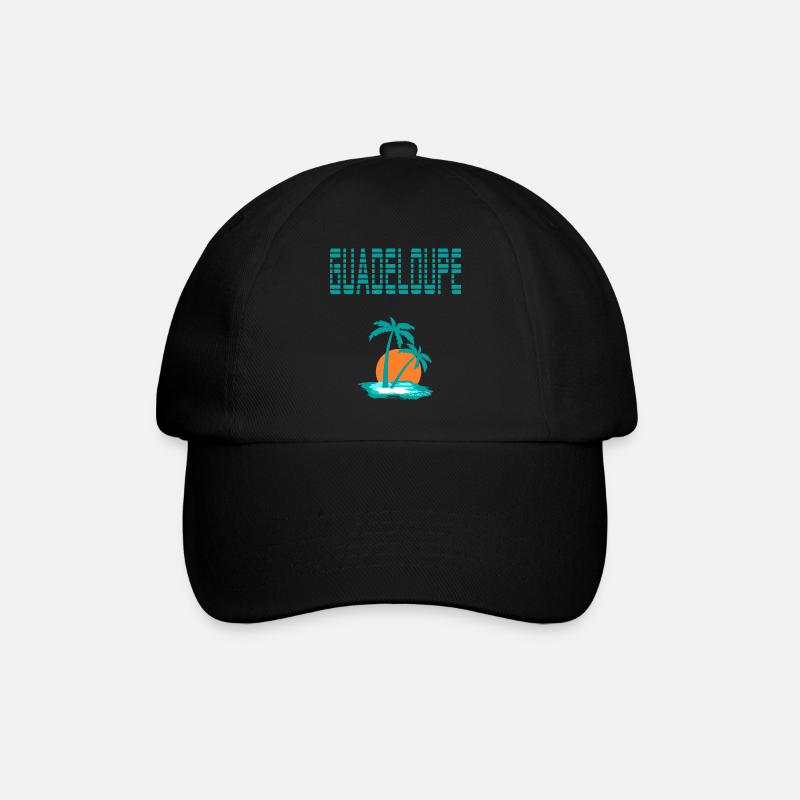 Guadeloupe - Casquette classique - noir/noir