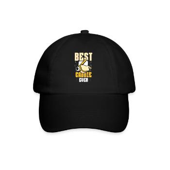 Bester Caddie Aller Zeiten Golfen Golfer Golf - Baseballkappe - Schwarz/Schwarz - Vorne