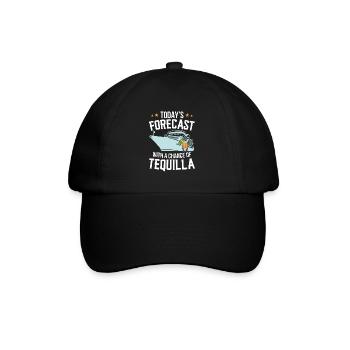 Kreuzfahrt - Baseballkappe - Schwarz/Schwarz - Vorne