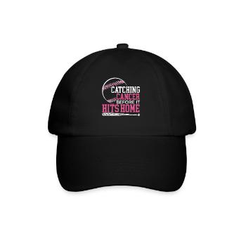 Attraper le cancer avant qu’il ne frappe le cancer du sein à la maison - Casquette classique - noir/noir - Devant