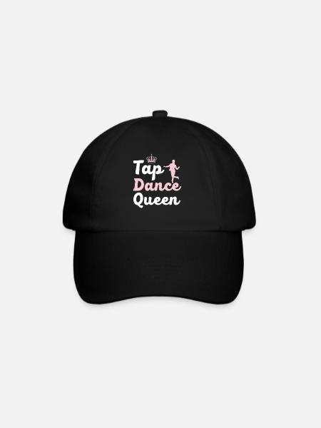 Stepptanz Queen Stepptanz Stepptänzer Tanz Leben - Baseballkappe - Schwarz/Schwarz