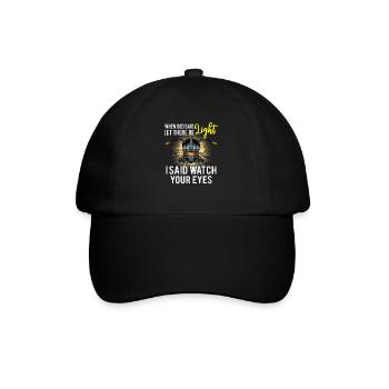 Welder Funny Funny Welding Gift - Baseball Cap - black/black - Front
