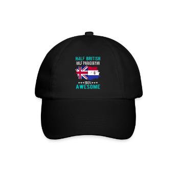 Moitié britannique moitié paraguayen - Casquette classique - noir/noir - Devant