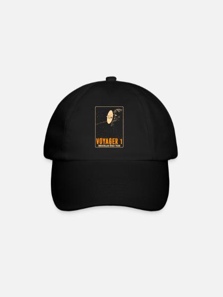 Voyager 1 - Vaisseau spatial interstellaire - Casquette classique - noir/noir